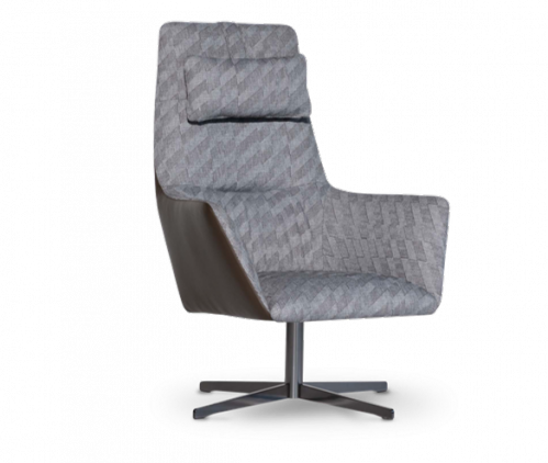 Qing Tall Swivel Lounge Chair