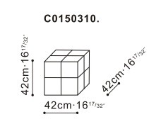 Dice dimensions
